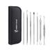 Facial Blackhead Remover Tools  Black Head Pimple Extractor for Face  7 Pcs Acne Tools for Nose Face Tools with a Leather Bag.(7 Pcs Blackhead Remover Tool)