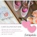 Foot Petals Women's Tip Toes Cushion-W Ball of Foot Cushions - Pink, One Size US | Long-Lasting Pain Relief for High Heels - Buy Online on GoSupps.com