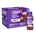 Quest Nutrition Chocolate Protein Shake 45g Protein 2g Sugar 4g Net Carbs Ready to Drink Gluten Free 12 Count Chocolate 14 Fl Oz (Pack of 12)