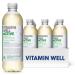 Vitamin well vitamin water with taste - vitamin C vitamin E biotin folic acid - functional and low -calorie drink - 12 x 500ml including deposit (Active)