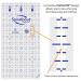 QuiltCut SpinAbout USA Made Non-Slip Quilting Ruler 5 Piece Square Up Set - Precision Tools for Quilters - Buy Online on GoSupps.com