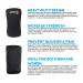 Hustlers Only 5mm Neoprene Elbow Sleeves - Compression Braces for Joint Pain Relief & Gym Training (M Black) - Buy Online on GoSupps.com