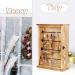 Ibnotuiy Fishing Lures Storage Display Case - Lockable Wall Cabinet Tackle Box Organizer - Ideal Fishing Gifts for Men - Perfect for Study Room, Man Cave, Collection Room, Office, Garage - Buy Online on GoSupps.com