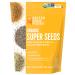 Superfood Organic Super Seeds - Chia Flax & Hemp 16 oz Bag Blend of Organic Chia Seeds Organic Milled Flax Seed Organic Hulled Hemp Seeds Add to Smoothies Shakes & More
