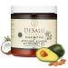 Desalu Naturals Pure Unrefined Shea Butter with Avocado Oil  Almond Oil & Coconut Oil - 100% Natural African Shea Butter for Skin - Safe for All Skin Types.