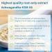 Stress Support Supplement with Ashwagandha, L-Theanine, KSM-66, Magnesium, Zinc & B-Vitamins | Clean Label Vegan Formula | 30 Servings - Buy Online on GoSupps.com