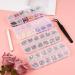 6800 Colorful Rhinestones & Pearl Nail Art Kit - Flatback Gems with Tweezers & Pen for DIY Nail Designs - Buy Online on GoSupps.com