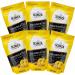 Lemoncello Chocolate Covered Almonds - By Sconza - Roasted Almond Covered in White Chocolate and Lemon Creme Candy | 6 Pack of 5 Oz Bags | Gift Snack