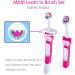 MAM Baby's Brush Set (2 Training Toothbrushes 1 Safety Shield) Baby Toothbrushes with Brushy the Bear Interactive App For Boy 5+ Months Blue - Buy Online on GoSupps.com