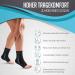 Kinetic Evolution Ankle Bandage - 2 Piece Foot Support for Men & Women Gray XL Sport Ankle Wrap for Right & Left - Buy Online on GoSupps.com