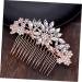 Housoutil 1pc Crystal Hair Comb Hair Accessory for Women Bridal Hair Accessories Bridal Hair Comb Rhinestone Hair Clip Combs for Women Hair Combs Bridal Haircombs Headgear Bride Rhinestones - Buy Online on GoSupps.com