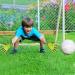 Olyspm Children's Goalkeeper Gloves - Non-Slip Breathable Football Gloves with Comprehensive Protection | Sizes 6-10 (Green) - Buy Online on GoSupps.com