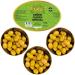 Trobst 3 Pack Green Olives Special with stone real green blackboard naturally matured and fermented aromatic (3x170 gr) 3x170 G green olive special