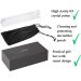 Crystal Glass Photography Prism with Cleaning Pouch - 6 Inch Triangular Rainbow Prism for Photos and Light Spectrum Teaching - Buy Online on GoSupps.com