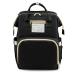 Kompoll Diaper Bag Backpack - Large Capacity Baby Bag with Changing Station | Baby Registry Shower Gift | Organizer for Unisex Dad Mom | Black - Buy Online on GoSupps.com