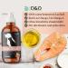 Premium 1L Salmon Oil for Dogs & Cats - Omega 3 & 6 Natural Norwegian Fish Oil for Coat Care | Practical Pump Dispenser - Buy Online on GoSupps.com
