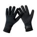 YDQUANI 3mm Wetsuit Gloves Neoprene Diving Gloves Thermal Anti-Slip Scuba Gloves for Men Women Snorkeling Water Skiing Swimming Surfing Fishing Medium black