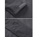 TACVASEN Men's Military Slim Fit Pullover Long Sleeve 1/4 Zip T-Shirt - Dark Gray, XL - Buy Online on GoSupps.com