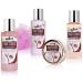 BRUBAKER 5-Piece Bath and Shower Set - Coconut & Strawberry Fragrance Gift Set - International Shipping Available - Buy Online on GoSupps.com