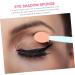 BELLIFFY 100pcs Double Ended Eyeshadow Brush Double-sides Eye Brush Makeup Brush Sponge Brush Makeup Tool Eyeshadow Stick Dual-side Cosmetic Applicator Cosmetic Tool 6.5x1.3cm Blue - Buy Online on GoSupps.com