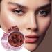 Pink powder blush for cheeks 3D rose petal blush contour cream and highlighter 3.5g with natural pigmentation and nude tones for travel weddings and winter events - Buy Online on GoSupps.com