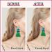 8-Piece Large Earring Backs for Droopy Ears | Secure Earring Lifters for Heavy Earrings - Silver 9mm - Buy Online on GoSupps.com