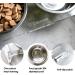 Tilted Raised Cat Bowls | Elevated Orthopedic Bowls for Small Dogs | 6 Stainless Steel Dishes with Acrylic Stand | Easy to Clean & Perfect for Travel - Buy Online on GoSupps.com