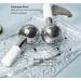 VRAIKO ICE Globes for Facials & Gua Sha Set - Facial Tools with Unbreakable Steel for Face, Cooling Rollers for Dark Circles & Puffiness - Lymphatic Drainage Massager - Buy Online on GoSupps.com