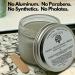 Gaia Guy's Aluminum Free Natural Deodorant | Sandalwood & Vanilla - Eco-Friendly Plastic-Free 2 oz Cream for Women & Men - Buy Online on GoSupps.com
