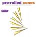 Hand Rolled Empty Henna Cones 6 Pack - Cellophane Dispenser for Henna/Jagua/Cake Decorating - Colors Vary - Buy Online on GoSupps.com