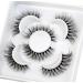 Shop Pooplunch Cat Eye False Eyelashes - Wispy Fluffy Faux Mink Volume Lashes (3 Pairs) - International Shipping Available - Buy Online on GoSupps.com