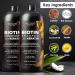 Biotin Shampoo & Conditioner Set with Keratin | Anti-Thinning Hair Growth Formula | DHT Blockers for Men & Women | 16 fl oz - Buy Online on GoSupps.com