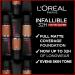L'Oral Paris Infallible 32H Matte Liquid Foundation - Waterproof Long-Lasting 4% Niacinamide Cool Underton No. 155 30ml | Shop Now for Global Shipping! - Buy Online on GoSupps.com