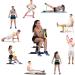 Panathletic Fitness Straps Set - 5 Resistance Bands (Black Red Yellow Blue Green) with Exercise Guide & eBook (German) - International Shipping Available - Buy Online on GoSupps.com