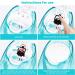 AMIE 12-Pack Silicone Refills Pods for Navage Salt Water Nasal Care - Compatible Replacement Accessories, Save Salt Clips - Black Set - Buy Online on GoSupps.com