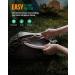 Buy Buzbug 2 in 1 Electric Fly Swatter - High Voltage USB-C & UV Light Trap for Indoor/Outdoor Use - Buy Online on GoSupps.com