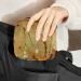 Menstruation Pad Bag with Zipper - Stylish Women's Napkin & Tampon Bag | Autumn Leaves Design - Buy Online on GoSupps.com