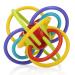 Nuby Lots A Loops Sensory Multicolor Teether Toy and Rattle for Baby and Toddler  3M+ one size
