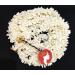 Handmade White Plastic Gajra Veni Garland for Hair - Set of 12 | 13 Inch Long | Freebie Included - Buy Online on GoSupps.com