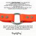 Regal Dog Products Waterproof Dog Halfband Collar for Small Medium & Large Dogs - Orange | Durable & Stylish Dog Collars for Puppies to Large Breeds - Buy Online on GoSupps.com