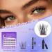 Self Adhesive Eyelashes - Pre-Glued D Curl Volume Lashes 10-14mm | Individual Lash Extension Kit with Tweezers Fast International Shipping - Buy Online on GoSupps.com