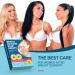 Silicone Scar Sheets for Breast - 6 Pack, Post-Surgery Supplies for Scar Treatment - Buy Online on GoSupps.com