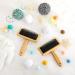Wool Carders Needle Felting Brushes - 2 Pcs Hand Carders for Wool - Wooden Wool Carding Tools for Needle Felting Craft Projects - Buy Online on GoSupps.com