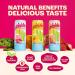 Cactus Water Variety Pack - 12 Fl Oz Prickly Pear Drink with Antioxidants & Electrolytes | Low-Sugar Non-Bubbly Hydration & Immunity Boost - 3 Delicious Flavors - Buy Online on GoSupps.com