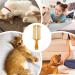 Pet Comb for Cats - Double-Sided Dog Grooming Comb Kitten Flea Comb - Hangable Cat Grooming Comb Pet Grooming Comb for Home Pet Shops Yellow - Buy Online on GoSupps.com