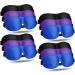 Bonuci 12 Pack Sleep Mask Blackout 3D Eye Mask for Sleeping Ultralight Sleeping Mask Night Blindfold Eye Covers with Adjustable Strap for Men Women Travel Back and Side Sleeper Purple Black Blue