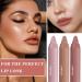 3 Colors Crayon Matte Lipstick Set - Long Lasting & Moisturizing Lip Gloss Stain - Buy Online on GoSupps.com
