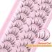 Manga Lashes Korean Natural Anime Eyelashes Wispy 3D Curl 15MM Clear Band - 10 Pairs by Mavphnee - Natural Wispy - Buy Online on GoSupps.com