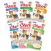 INABA Churu Lickable Pure Wet Treat for Cats - No Grains, No Preservatives, with Added Vitamin E and Green Tea - 6 Flavor Pack of 24 Tubes