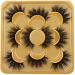 8D Faux Mink Fluffy False Eyelashes - 18mm Long 5 Pairs Pack for Thick & Dramatic Look - Buy Online on GoSupps.com